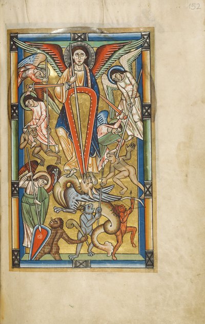 Saint Michael Battling the Dragon by Unbekannt Unbekannt